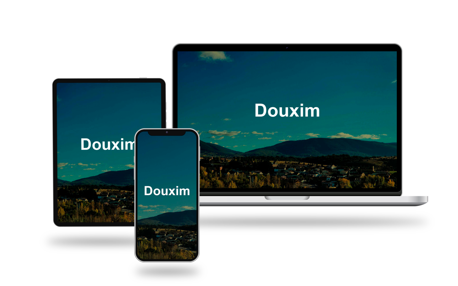 Sitio web Douxim en dispositivos